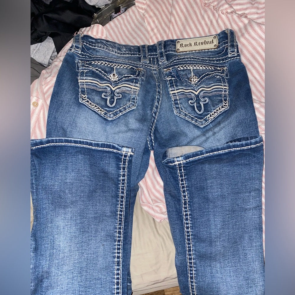 Rock revival bootcut jeans